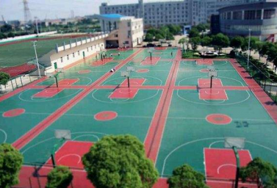 遂川县职业中学篮球场